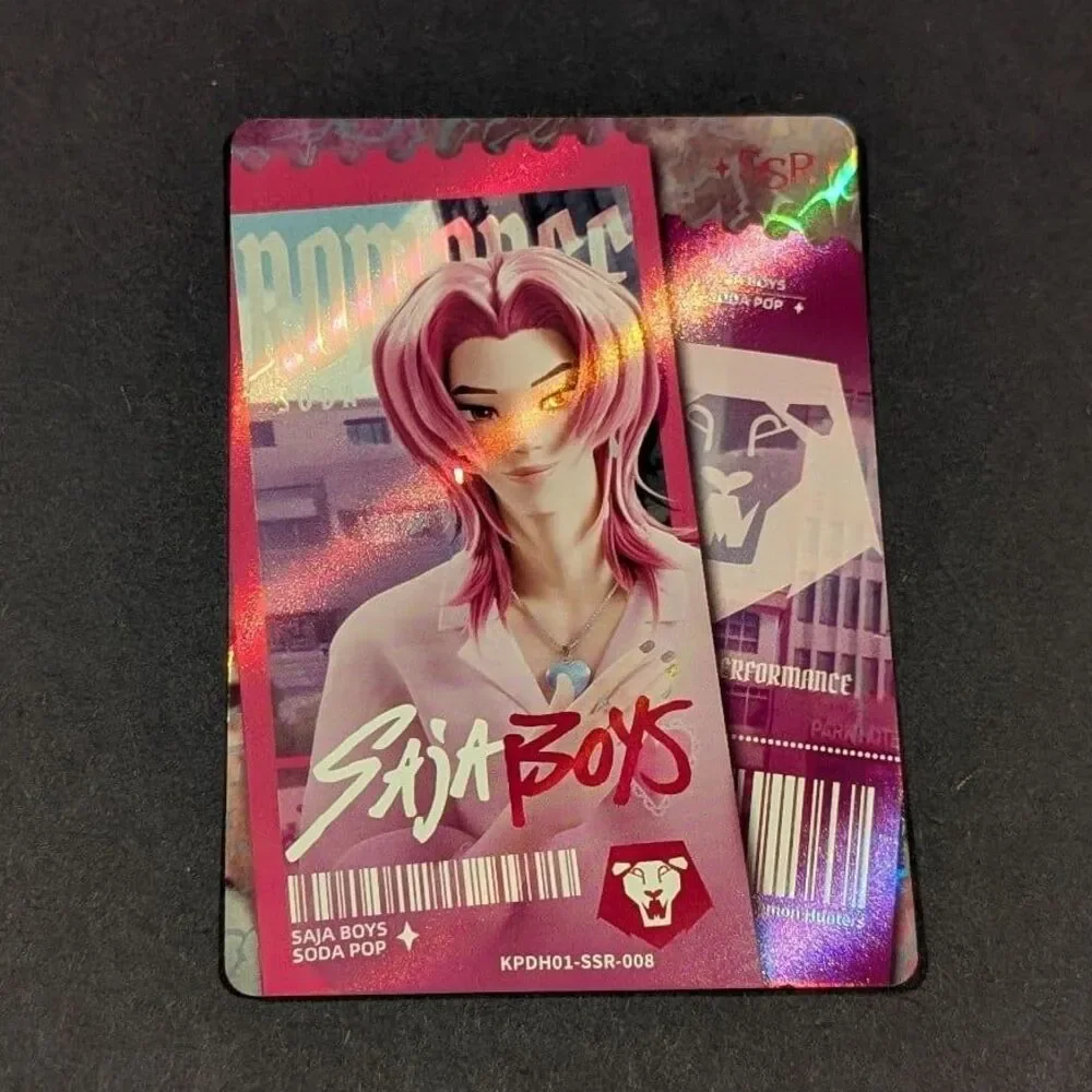 Kayou K-Pop Demon Hunters Romance Saja Boys Soda Pop SSR Card KPDH01-SSR-008